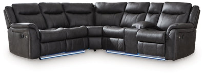 Sultan Meadow Reclining Sectional - Unclaimed Freight North (Aitkin, MN)
