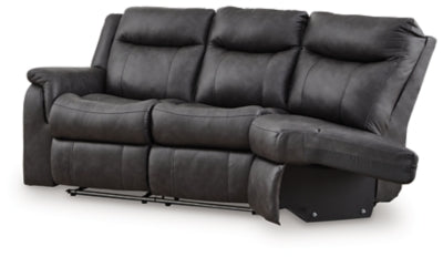 Sultan Meadow Reclining Sectional - Unclaimed Freight North (Aitkin, MN)