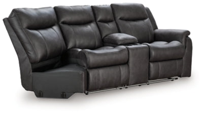 Sultan Meadow Reclining Sectional - Unclaimed Freight North (Aitkin, MN)