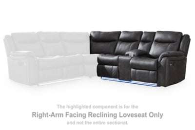 Sultan Meadow Reclining Sectional - Unclaimed Freight North (Aitkin, MN)
