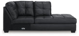 Barlin Mills Sectional with Chaise - Unclaimed Freight North (Aitkin, MN)