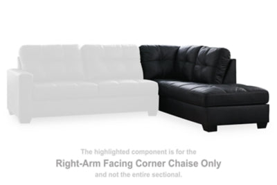 Barlin Mills Sectional with Chaise - Unclaimed Freight North (Aitkin, MN)