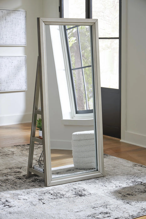 Evesen Floor Standing Mirror/Storage