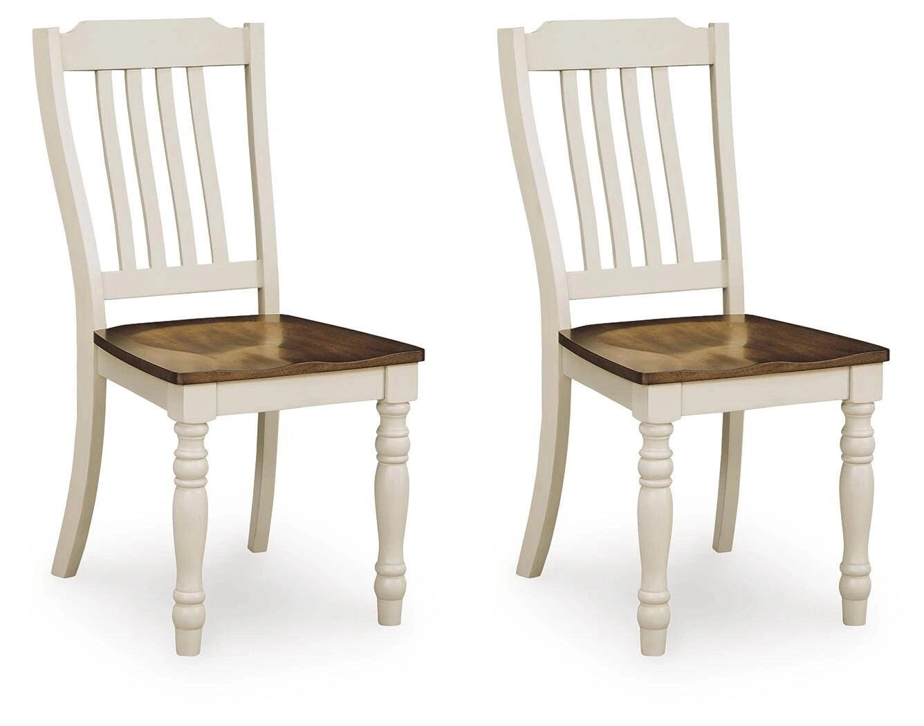 Antique White/Brown