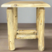 Rustic Cedar End Table - Unclaimed Freight North (Aitkin, MN)