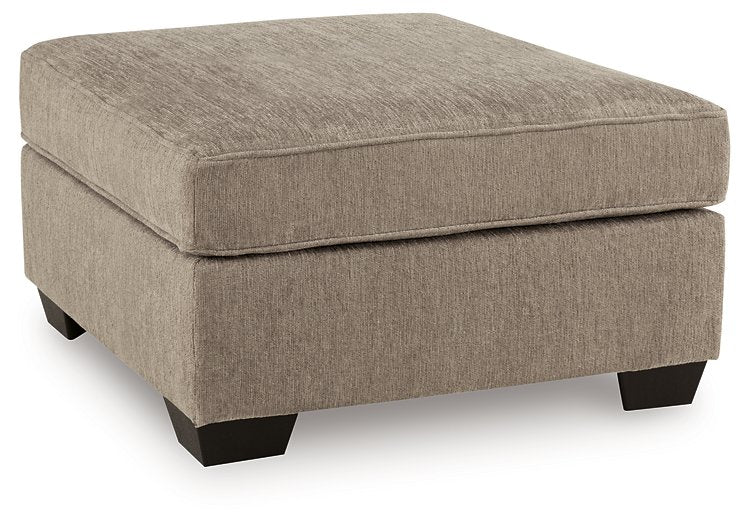 Olten Oversized Accent Ottoman - Unclaimed Freight North (Aitkin, MN)