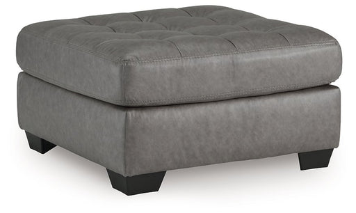 Clairette Court Oversized Accent Ottoman - Unclaimed Freight North (Aitkin, MN)