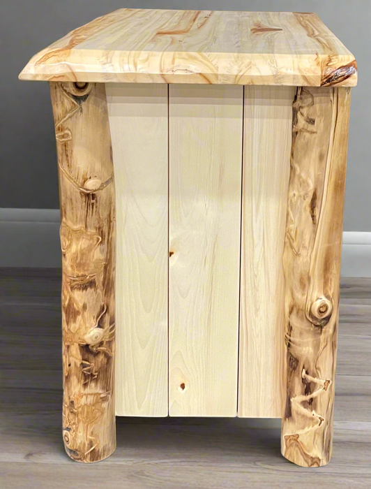 Aspen 2 Drawer Nightstand - Unclaimed Freight North (Aitkin, MN)