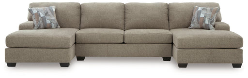 Newellen Sectional with Double Chaise - Unclaimed Freight North (Aitkin, MN)
