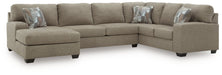 Newellen Sleeper Sectional with Chaise - Unclaimed Freight North (Aitkin, MN)