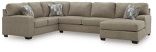 Newellen Sleeper Sectional with Chaise - Unclaimed Freight North (Aitkin, MN)