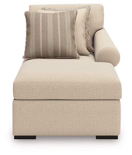 LadyMae Sectional with Chaise - Unclaimed Freight North (Aitkin, MN)