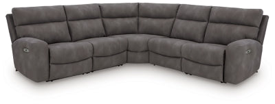 Next-Gen DuraPella Power Reclining Sectional - Unclaimed Freight North (Aitkin, MN)