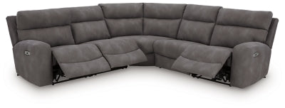 Next-Gen DuraPella Power Reclining Sectional - Unclaimed Freight North (Aitkin, MN)