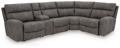 Next-Gen DuraPella Power Reclining Sectional - Unclaimed Freight North (Aitkin, MN)