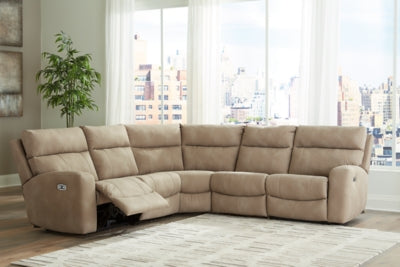 Next-Gen DuraPella Power Reclining Sectional - Unclaimed Freight North (Aitkin, MN)