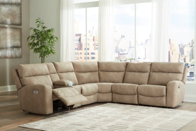 Next-Gen DuraPella Power Reclining Sectional - Unclaimed Freight North (Aitkin, MN)