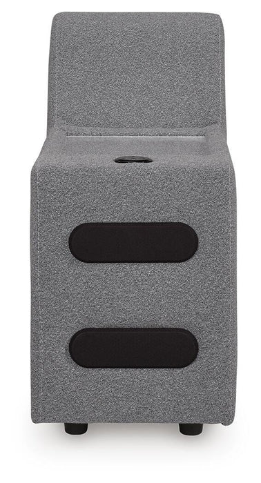 Modmax II Power Reclining Sectional with Chaise and Audio Console