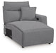 Modmax Power Reclining Sectional with Chaise - Unclaimed Freight North (Aitkin, MN)
