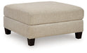 Steelwater Retreat Oversized Accent Ottoman - Unclaimed Freight North (Aitkin, MN)
