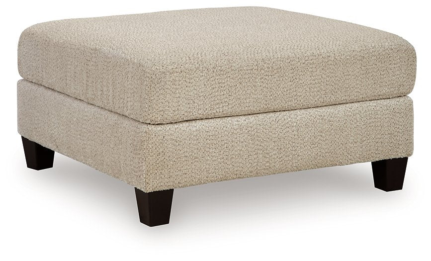 Steelwater Retreat Oversized Accent Ottoman - Unclaimed Freight North (Aitkin, MN)