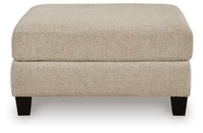 Steelwater Retreat Oversized Accent Ottoman - Unclaimed Freight North (Aitkin, MN)