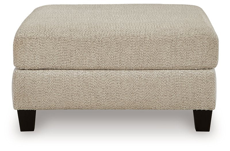 Steelwater Retreat Oversized Accent Ottoman - Unclaimed Freight North (Aitkin, MN)