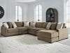 Camellia-Court Sectional with Chaise - Unclaimed Freight North (Aitkin, MN)