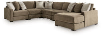 Camellia-Court Sectional with Chaise - Unclaimed Freight North (Aitkin, MN)