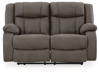 First Base Reclining Loveseat - Unclaimed Freight North (Aitkin, MN)