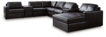 Modmax II Sectional with Chaise and Audio Consoles - Unclaimed Freight North (Aitkin, MN)