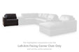 Modmax II Sectional with Chaise and Audio Consoles - Unclaimed Freight North (Aitkin, MN)