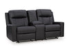 Mackmenville Reclining Loveseat with Console - Unclaimed Freight North (Aitkin, MN)