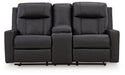 Mackmenville Reclining Loveseat with Console - Unclaimed Freight North (Aitkin, MN)