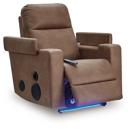 Lorrenton Power Glider Recliner with Audio System - Unclaimed Freight North (Aitkin, MN)