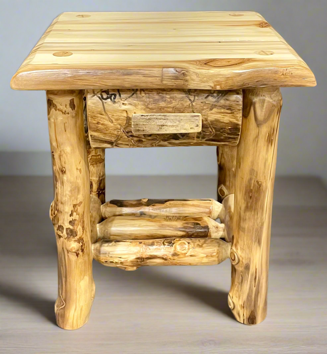 Aspen 1 Drawer Nightstand - Unclaimed Freight North (Aitkin, MN)