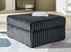 Midnight-Madness Oversized Accent Ottoman - Unclaimed Freight North (Aitkin, MN)