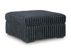 Midnight-Madness Oversized Accent Ottoman - Unclaimed Freight North (Aitkin, MN)