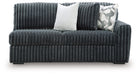 Midnight-Madness Sectional Sofa with Chaise - Unclaimed Freight North (Aitkin, MN)