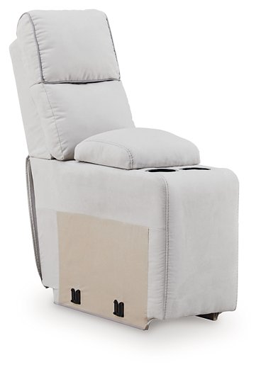 Social Pointe Reclining Sectional with Storage Consoles - Unclaimed Freight North (Aitkin, MN)