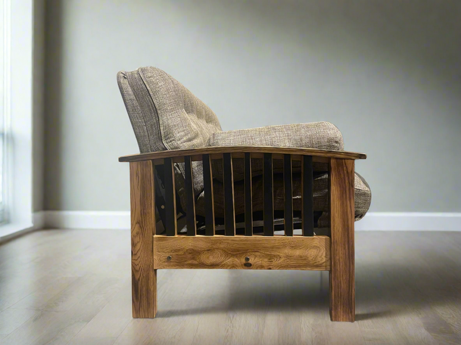 Hickory Whiskey Barrel Ez Lounger - Unclaimed Freight North (Aitkin, MN)