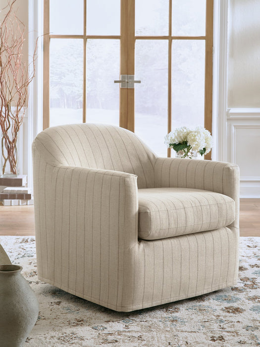 Valwick Swivel Accent Chair - Unclaimed Freight North (Aitkin, MN)
