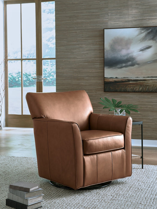 Braydunn Swivel Glider Accent Chair - Unclaimed Freight North (Aitkin, MN)