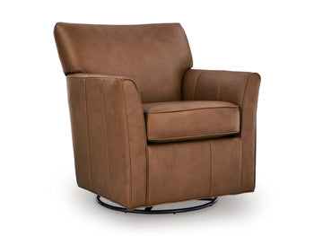 Braydunn Swivel Glider Accent Chair - Unclaimed Freight North (Aitkin, MN)