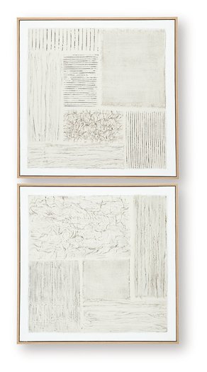 Andorfield Wall Art (Set of 2) - Unclaimed Freight North (Aitkin, MN)