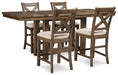 Moriville Counter Height Dining Set - Unclaimed Freight North (Aitkin, MN)