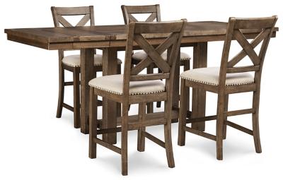Moriville Counter Height Dining Set - Unclaimed Freight North (Aitkin, MN)