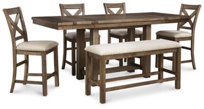 Moriville Counter Height Dining Set - Unclaimed Freight North (Aitkin, MN)