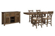 Moriville Counter Height Dining Set - Unclaimed Freight North (Aitkin, MN)