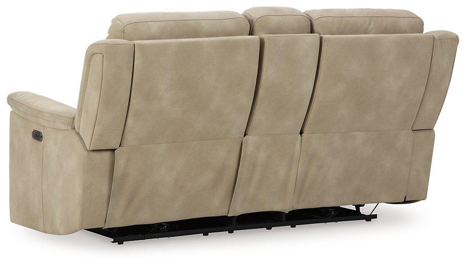 Next-Gen DuraPella Power Reclining Loveseat with Console - Unclaimed Freight North (Aitkin, MN)